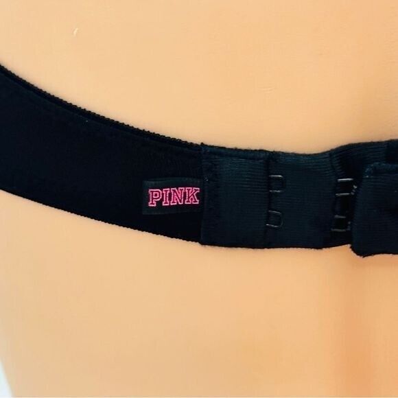 Victoria's Secret Bra 32B Black Wear Everywhere Lightly Lined Push-up - Picture 4 of 7